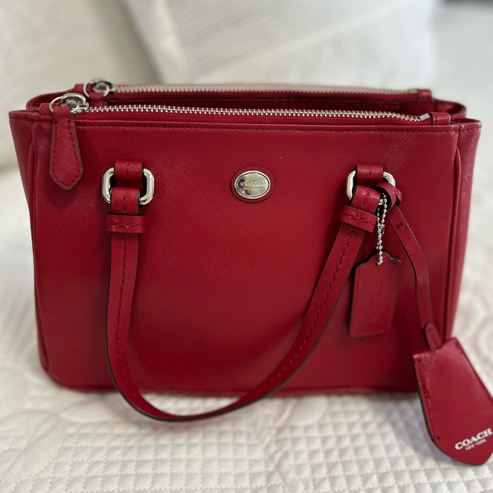 Coach Mini Leather Satchel NWOT